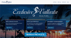 Desktop Screenshot of exclusivevallarta.com